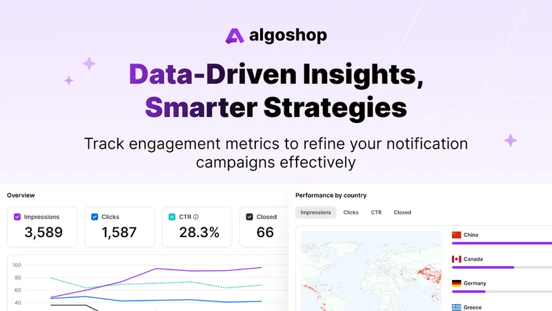 Algoshop Announcement Bar
