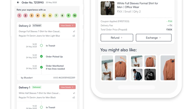 Order Tracking by Pragma