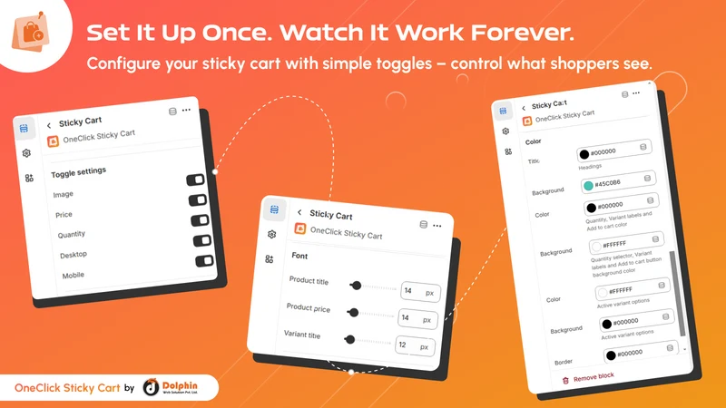 OneClick Sticky Cart