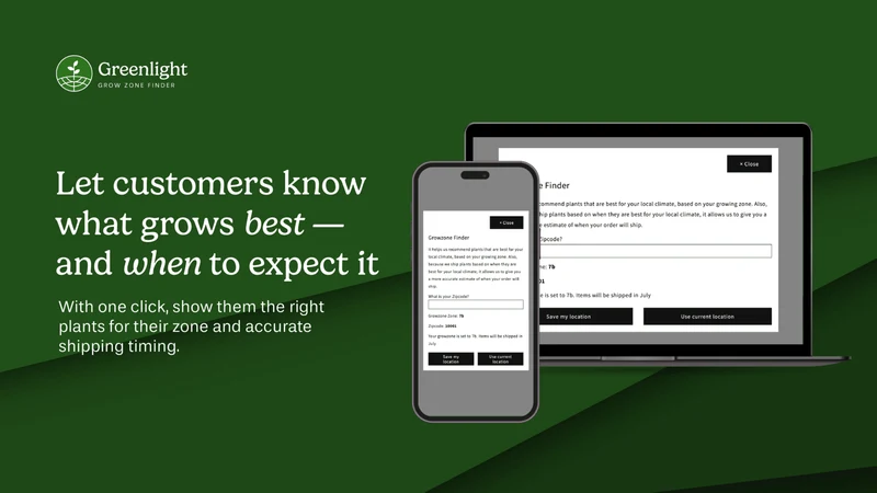 Greenlight ‑ Grow Zone Finder
