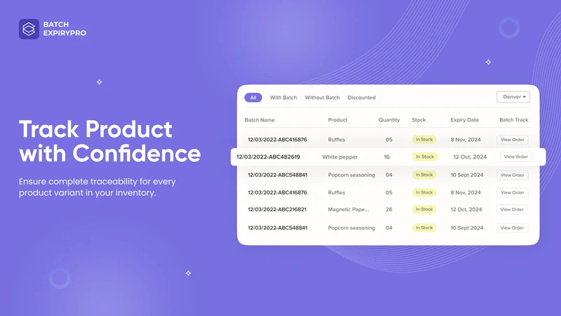 Batch ExpiryPro