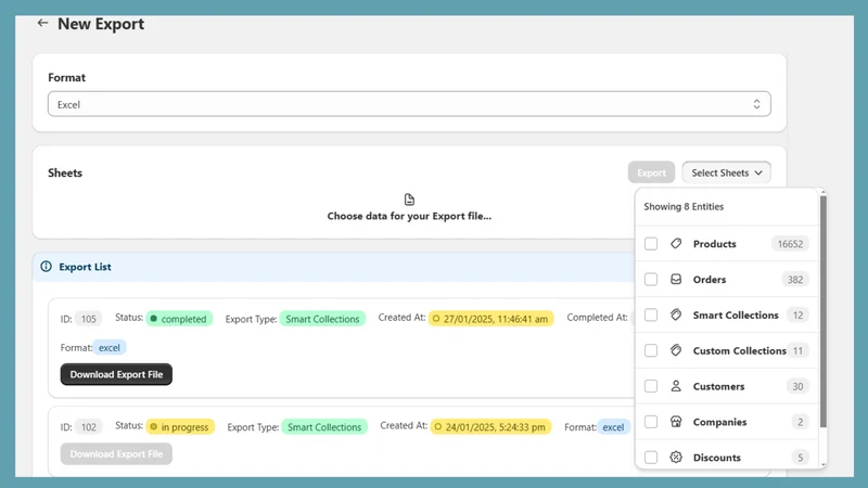 Exportify