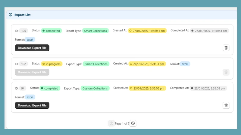 Exportify