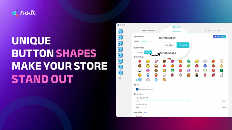 SocialX : Social Media Icons