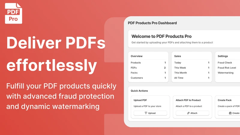 PDF Products Pro