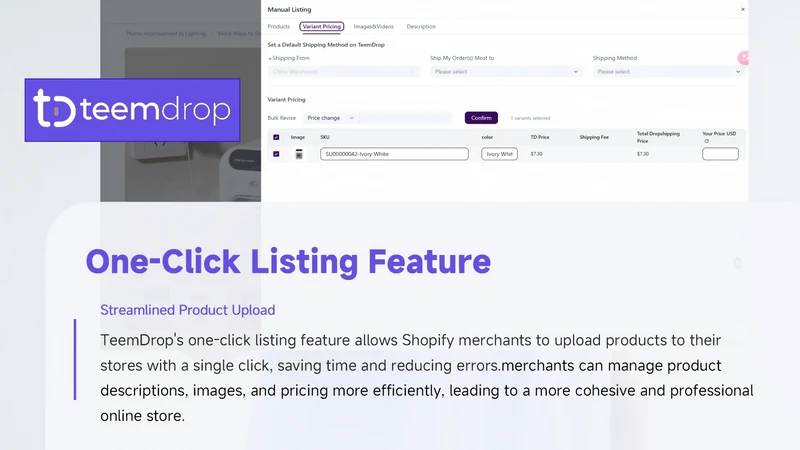 TeemDrop‑Dropshipping