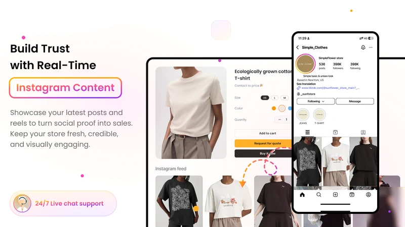 Omega InstaFeed Instagram Feed