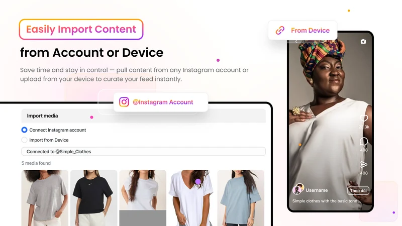 Omega InstaFeed Instagram Feed