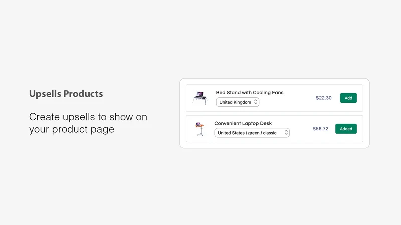 R Also Bought Together Upsells