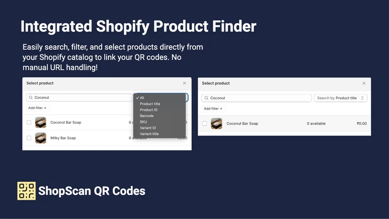 ShopScan QR Codes