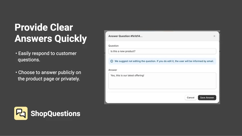 ShopQuestions