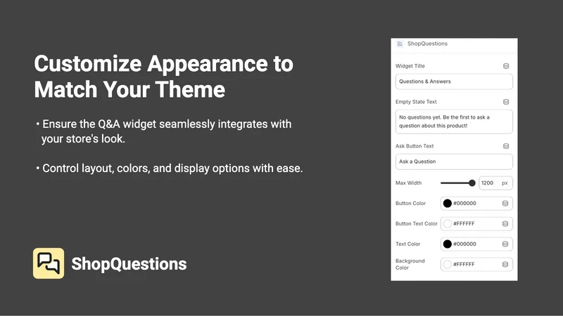 ShopQuestions