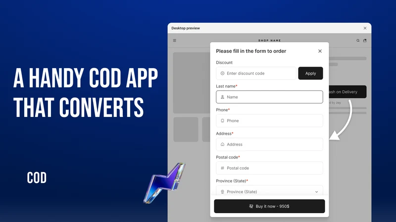 AG Cash On Delivery COD Form