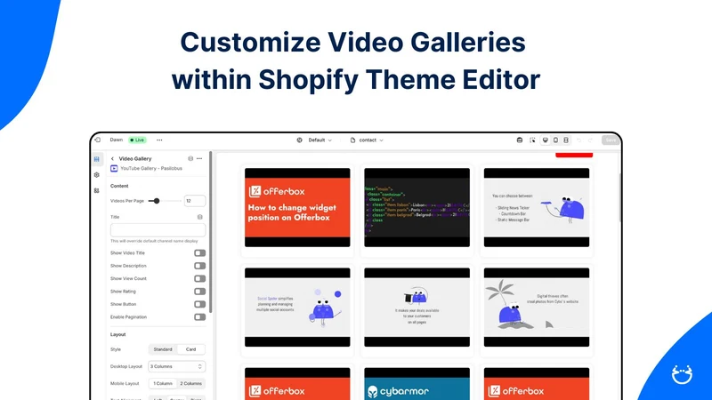 Pasilobus YouTube Gallery