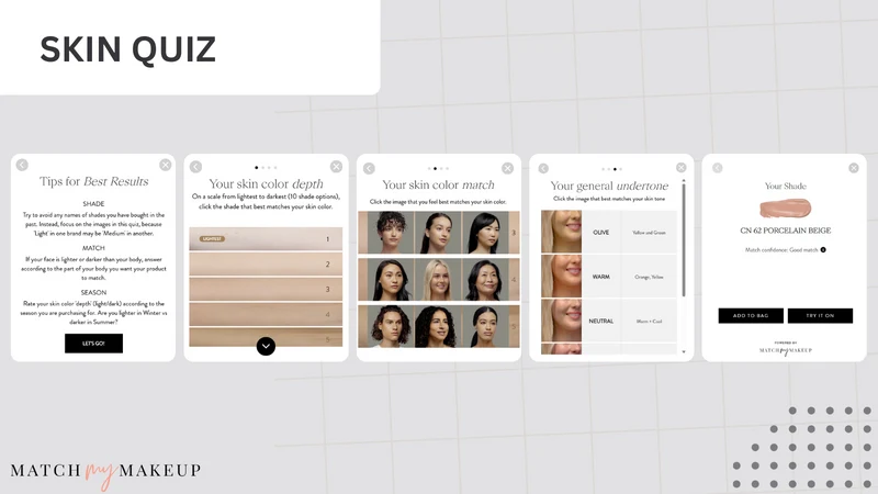 Match My Makeup Shade Finder
