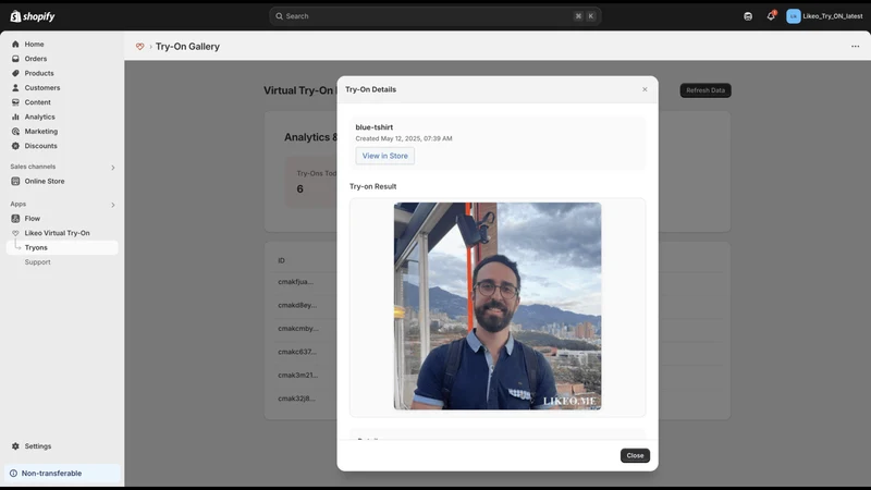 Likeo Virtual Try On