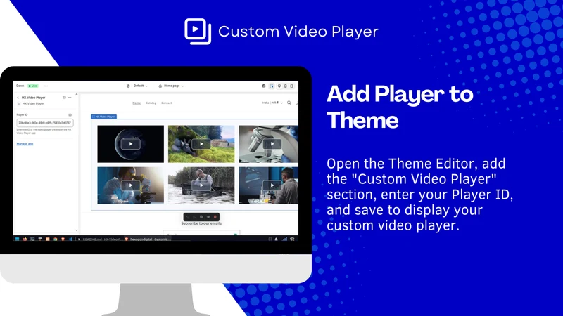 HX Custom Video Player