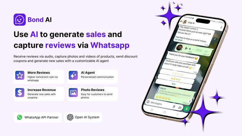 Bond AI: Smart Whatsapp Agent