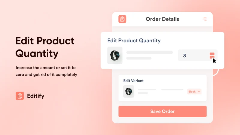Editify Order Editing & Upsell