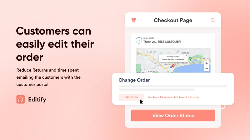 Editify Order Editing & Upsell
