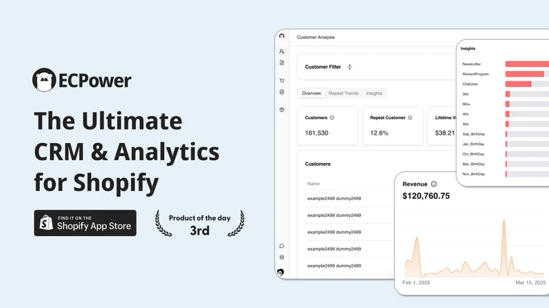 ECPower Segment CRM & Insights
