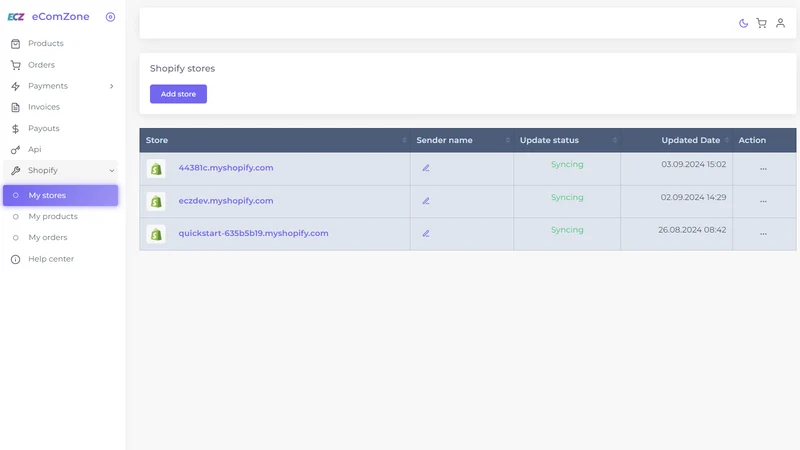 eComZone EU Dropshipping