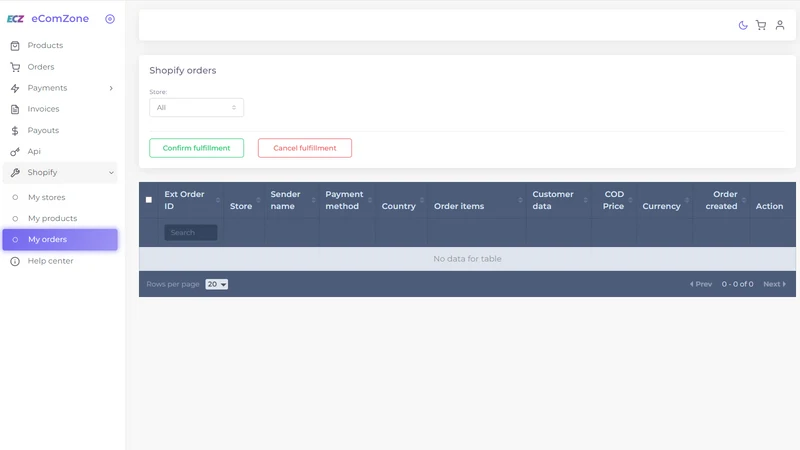 eComZone EU Dropshipping