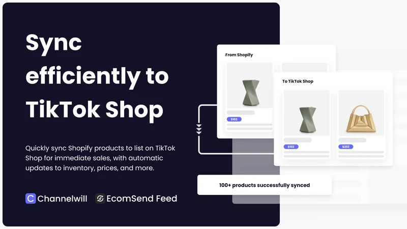 EcomSend TikTok Shop Connector