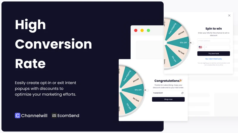 CW Email Popup Email Marketing