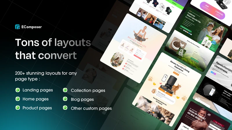 EComposer Landing Page Builder