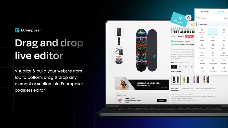 EComposer Landing Page Builder