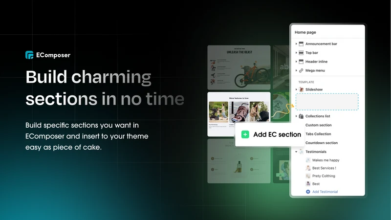 EComposer Landing Page Builder