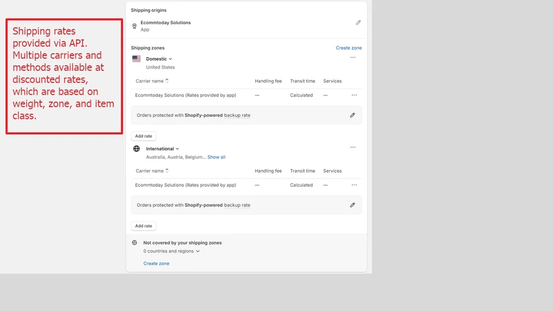 Ecommtoday Shipping Solutions