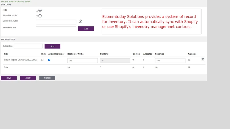 Ecommtoday Shipping Solutions