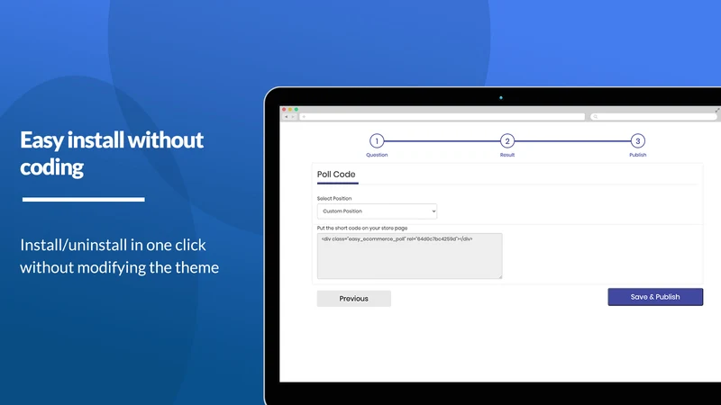 Metizsoft Easy Ecommerce Poll