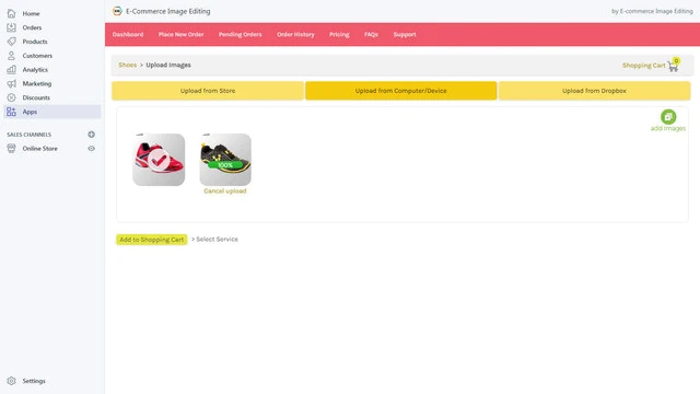 E‑Commerce Image Editing