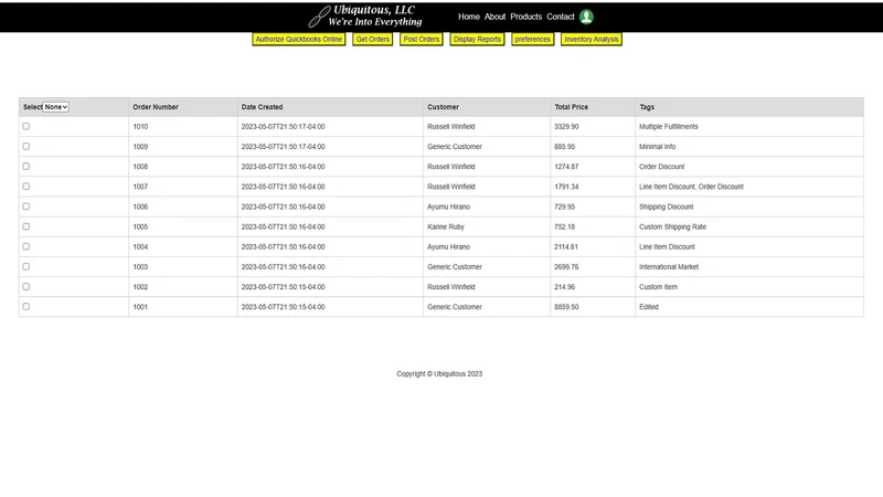 SyncMyCart: QuickBooks Sync