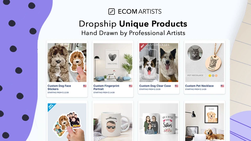 EcomArtists: Drawing on Demand