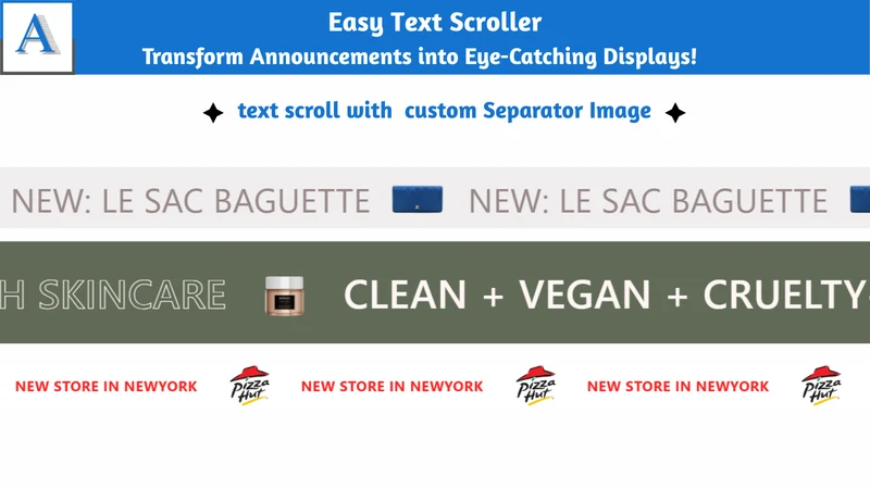 Announce ‑ Marquee Logo Slider