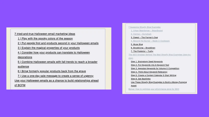 Easy Table of Contents 2.0