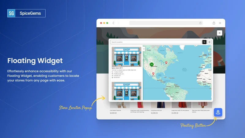 SpiceGems Store Locator