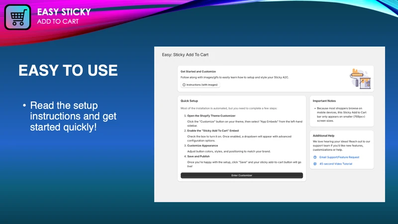Easy: Sticky Add To Cart