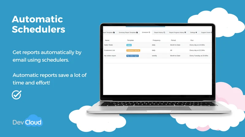 Easy Reports & Data Export