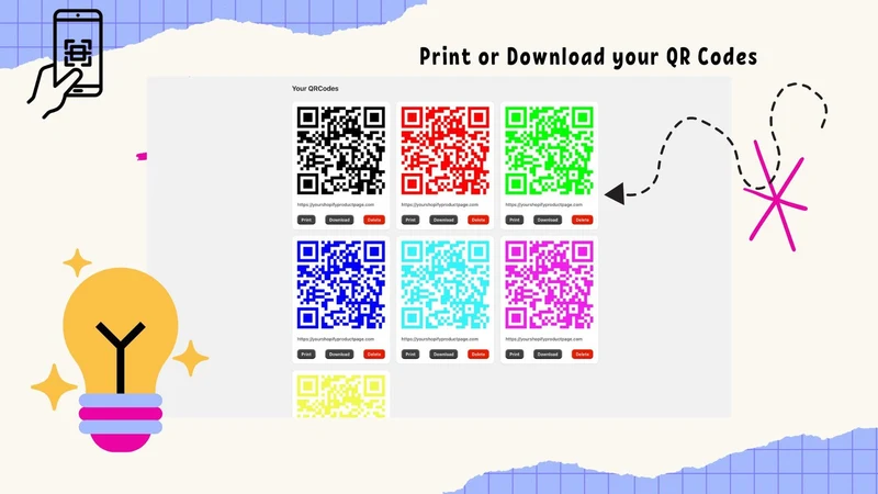 Easy‑QR Hero QR Code Generator