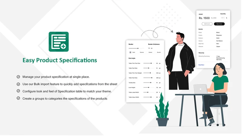 EasySpec Product Specification