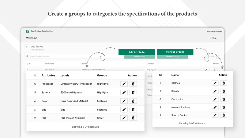 EasySpec Product Specification