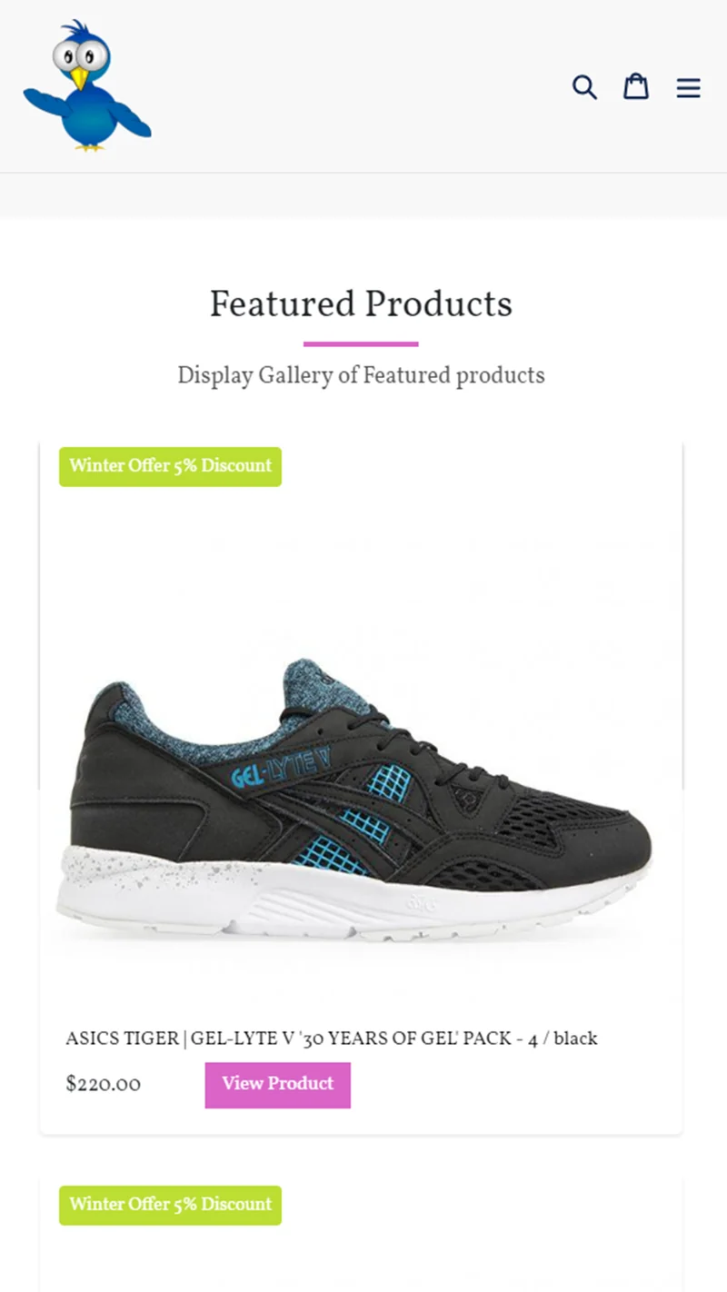 Panda Product Gallery