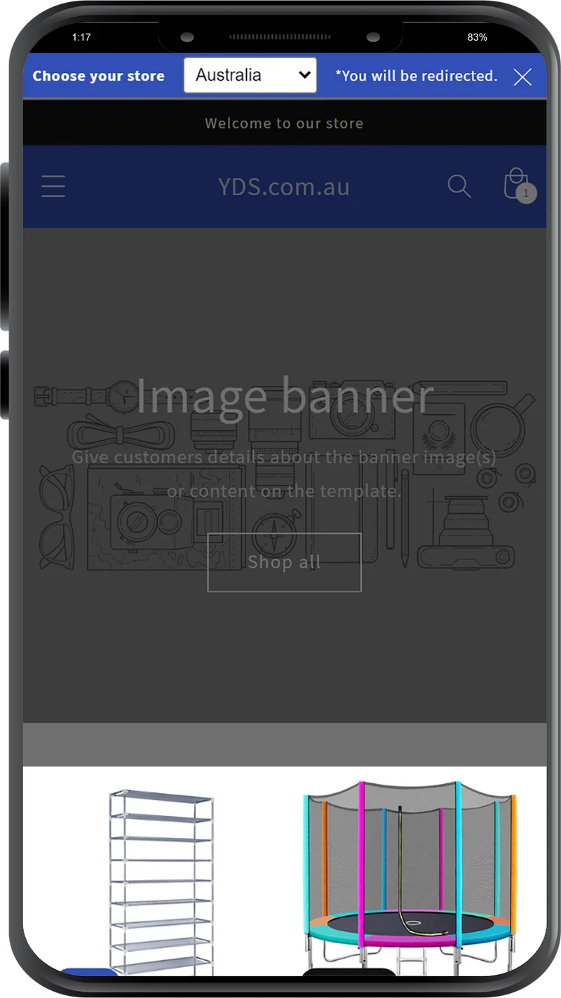 Easy Popup Store Redirector