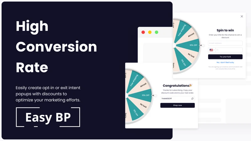 eLoyalty Pop Ups, Email Popups