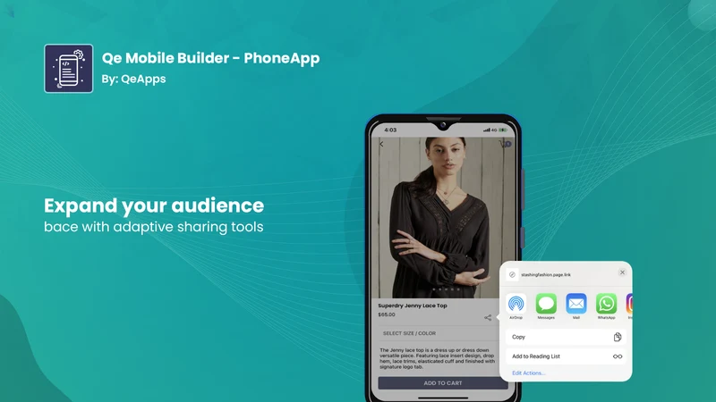 QeApps ‑ Mobile App Builder